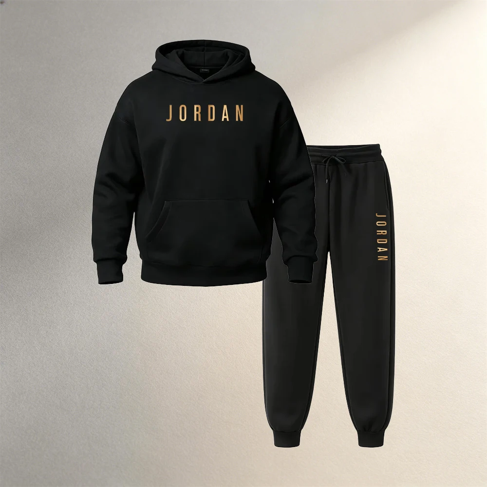Street Fashion Clothing - Pakaian Pria 2 Potong Hoodie Pullover