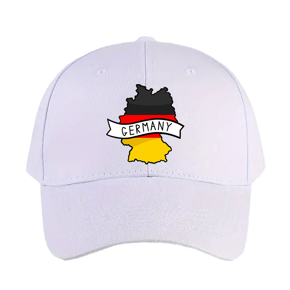 Street Fashion Germany - Topi Bisbol Pria Wanita Peta Bendera