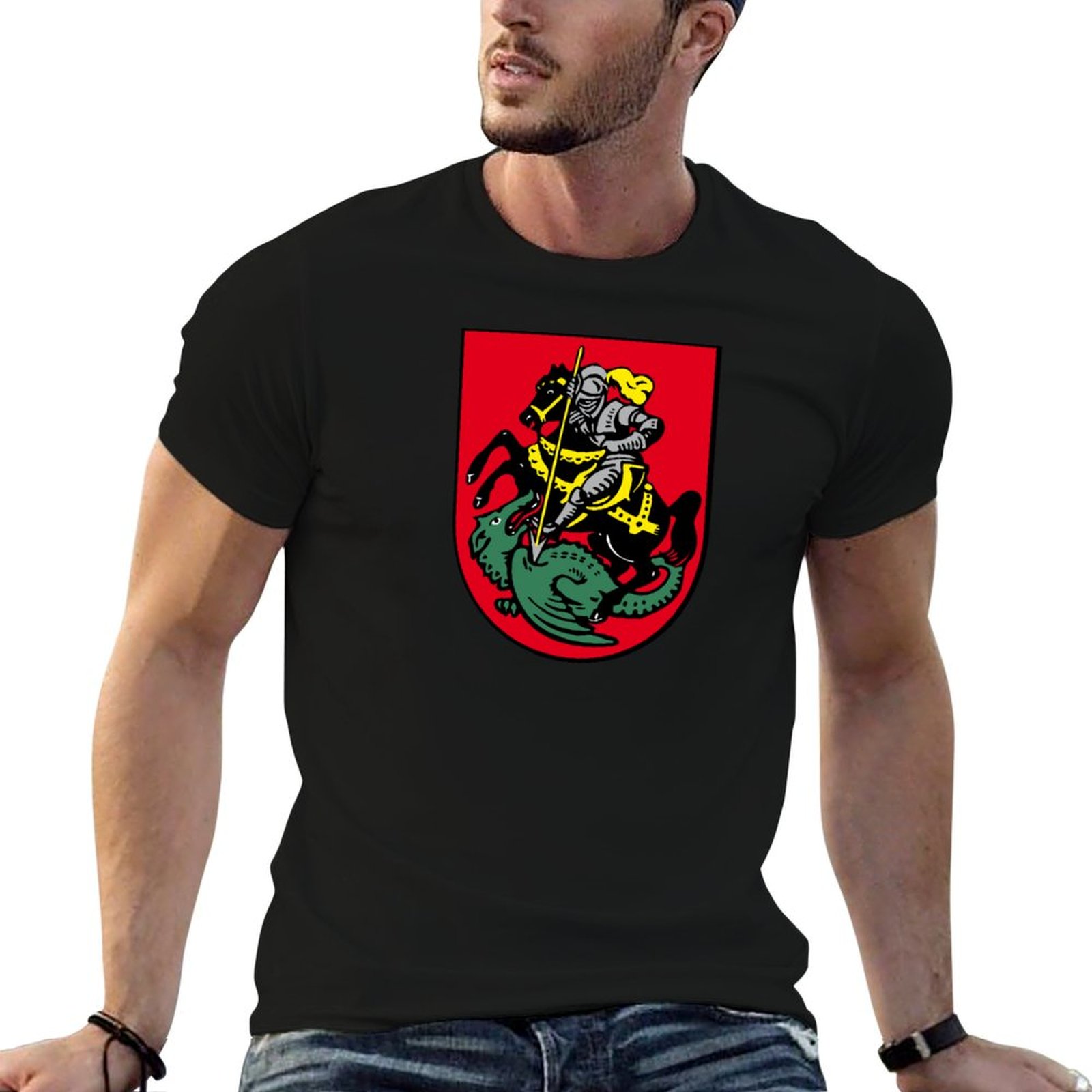 Street Fashion Germany - Lambang Schwarzenberg, Jerman T-Shirt Street Fashion