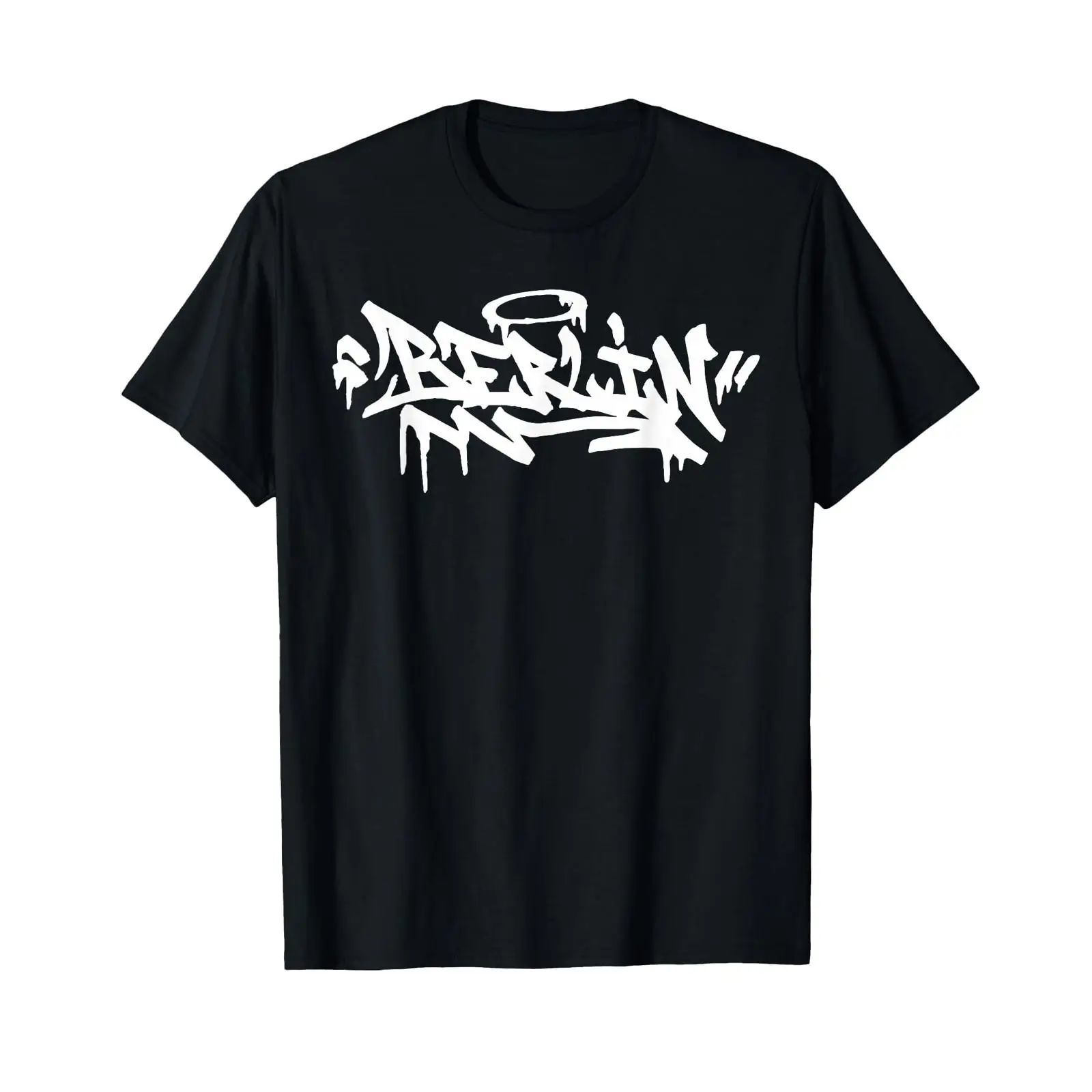 Street Fashion Germany - Kaos T-Shirt Grafiti Jalanan Kota Berlin