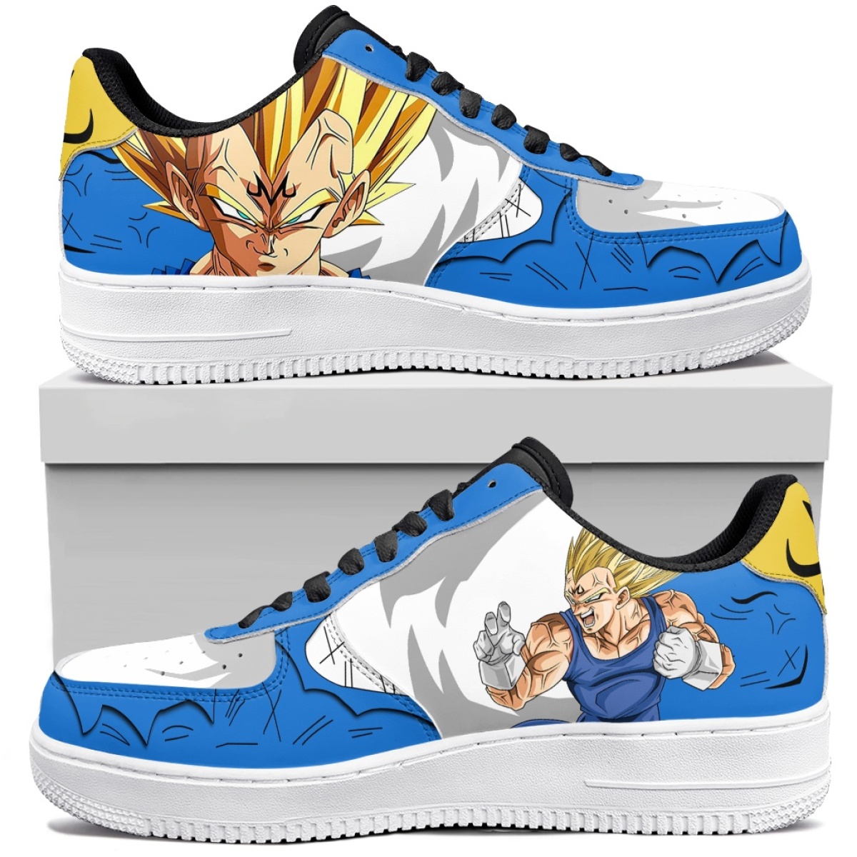 Sepatu Sneakers Rendah Motif A - Street Fashion Anime ulasan dan harga