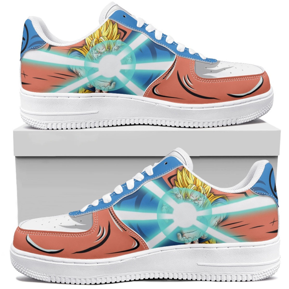 Sepatu Sneakers Rendah Motif A - Street Fashion Anime ulasan dan harga