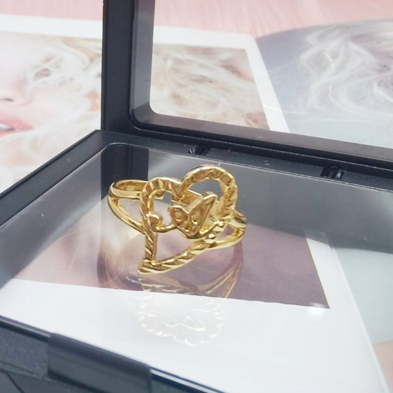 Duoying Cincin Awal Kustom Cin - Street Fashion Rings ulasan dan harga