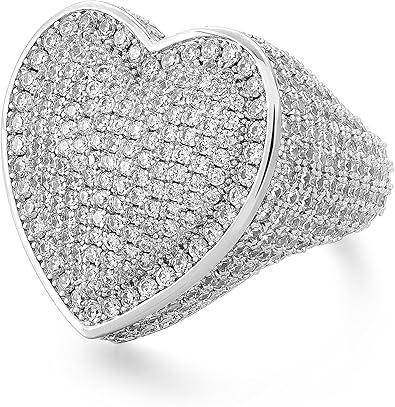 Cincin Hip Hop Perak Lapis 925 - Street Fashion Rings ulasan dan harga