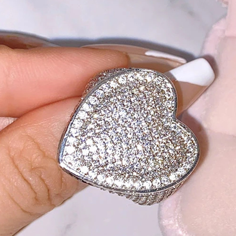 Cincin Hip Hop Perak Lapis 925 - Street Fashion Rings ulasan dan harga
