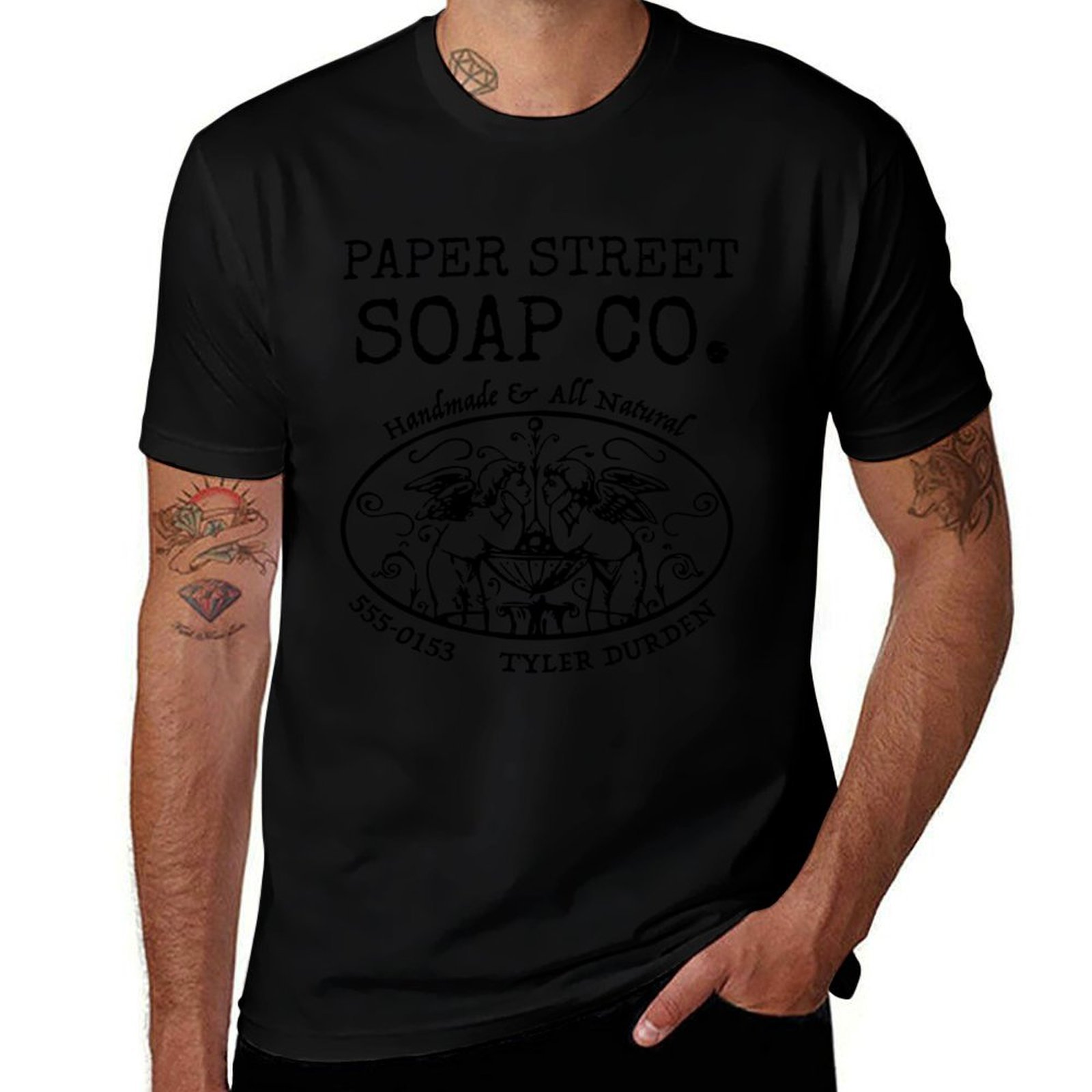 Fight Club Film - Paper Street - Street Fashion Co ulasan dan harga
