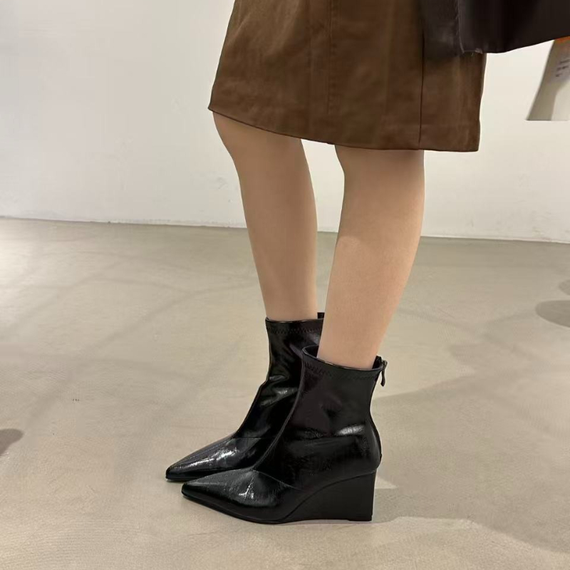 Sepatu Bot Wanita Musim Gugur  - Street Fashion Female ulasan dan harga