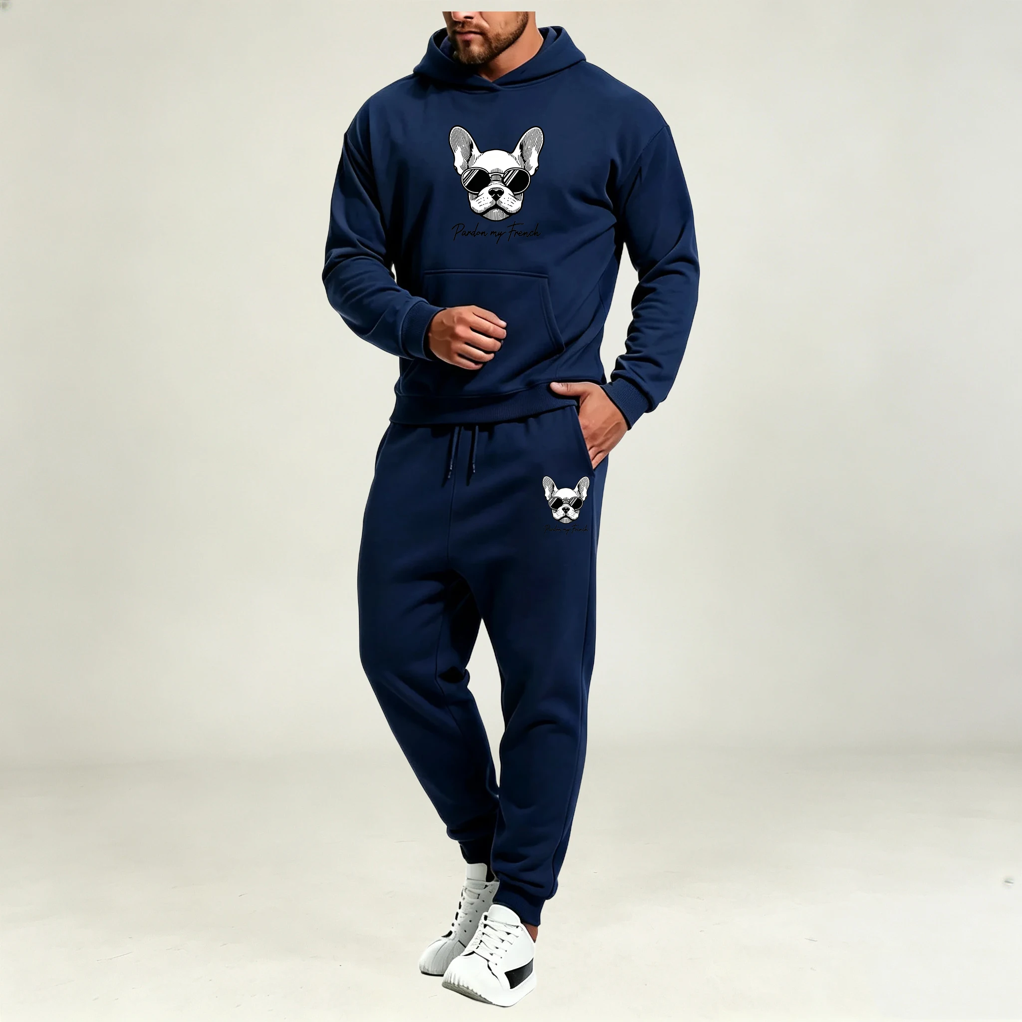 Setelan Pakaian Pria 2Pcs Musi - Street Fashion Clothing ulasan dan harga
