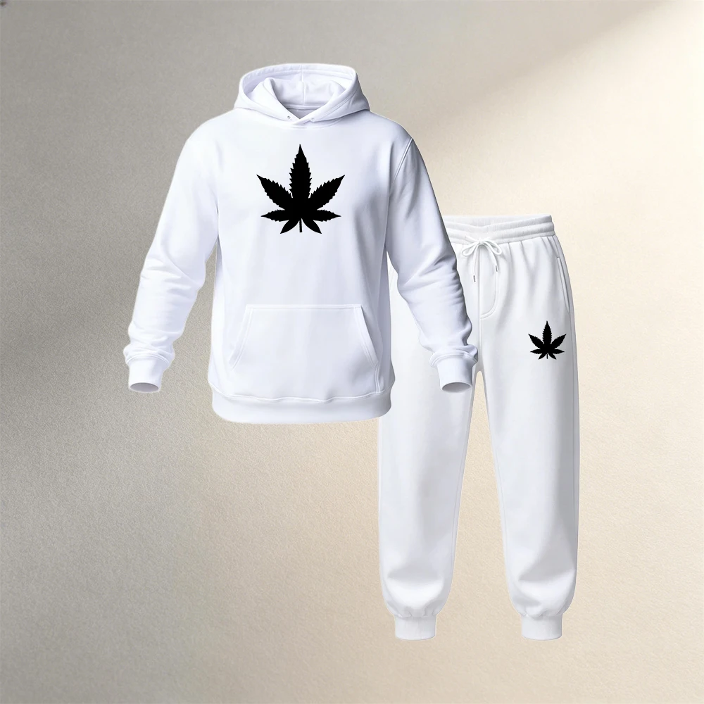 Setelan Hoodie Kasual Olahraga - Street Fashion Clothing ulasan dan harga