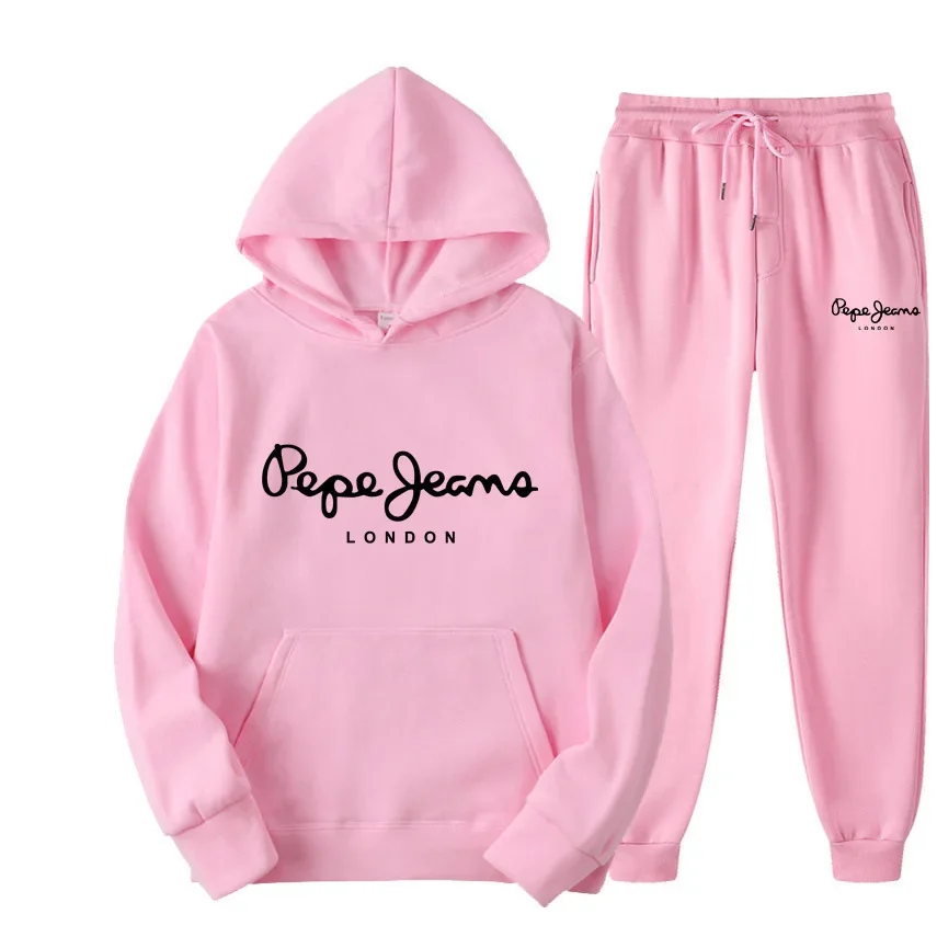 Setelan Hoodie dan Celana Jogg - Street Fashion Female ulasan dan harga