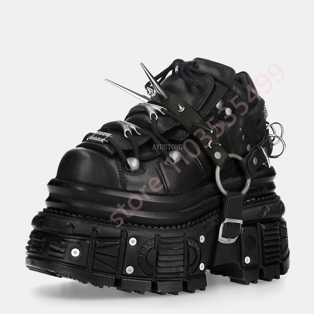 Sepatu Sneakers Platform Gothi - Street Fashion Female ulasan dan harga