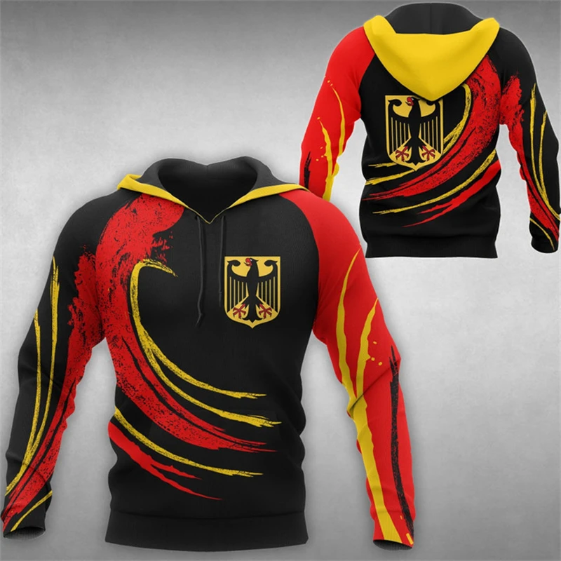 Hoodie Pria Wanita dengan Desa - Street Fashion Germany ulasan dan harga