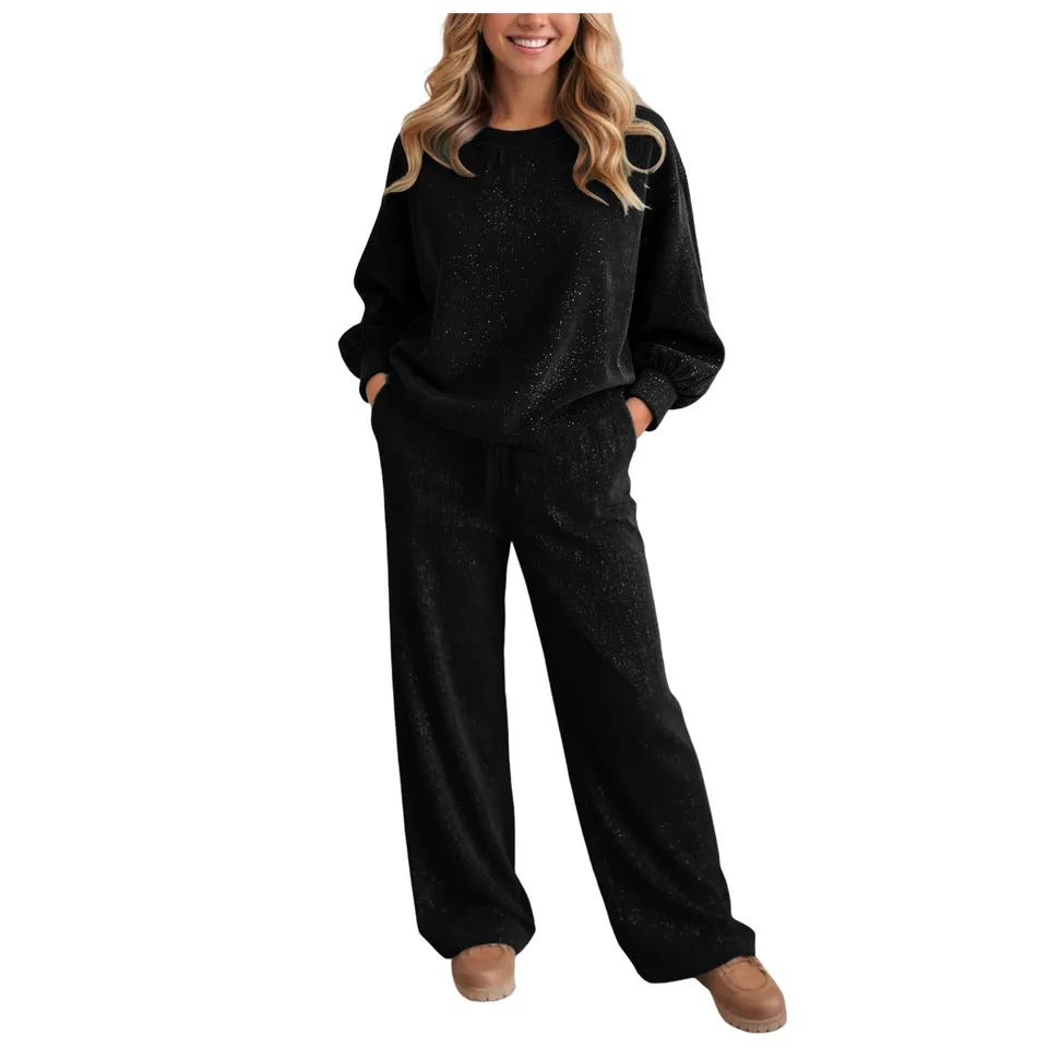 Set 2 Potong Wanita Berkilau,  - Italy Fashion Street ulasan dan harga