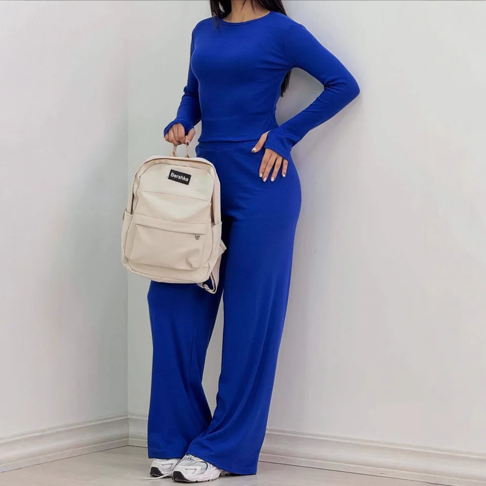 Setelan Celana Panjang Lebar B - Italy Fashion Street ulasan dan harga