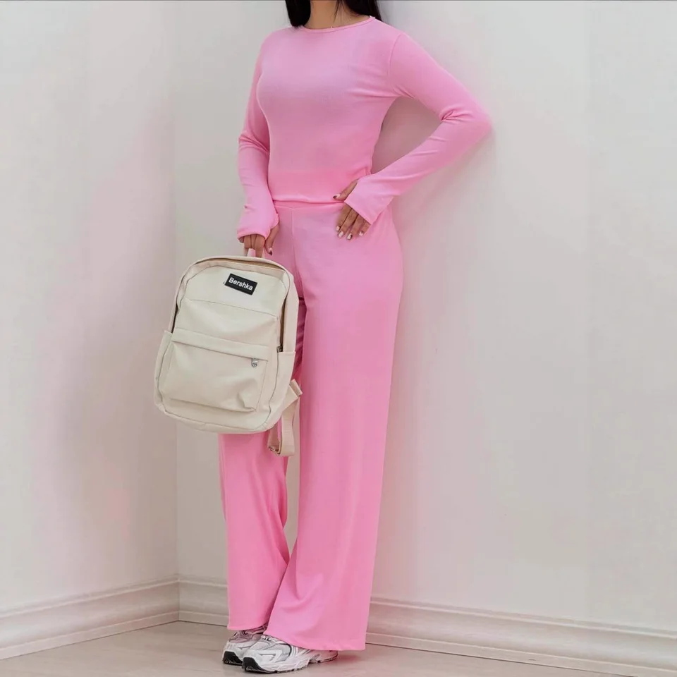 Setelan Celana Panjang Lebar B - Italy Fashion Street ulasan dan harga