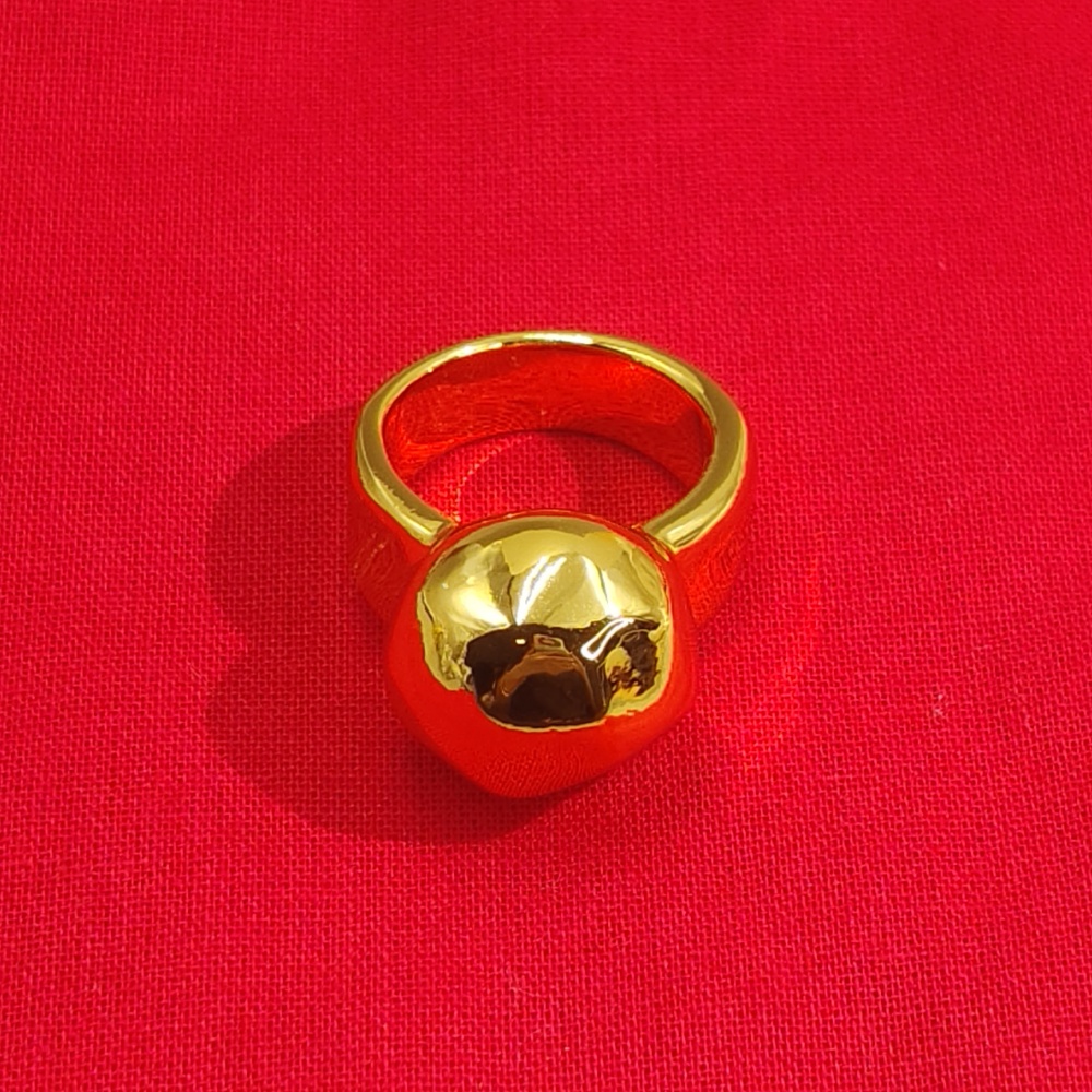 Cincin Geometris Emas Perak Ga - Street Fashion Rings ulasan dan harga