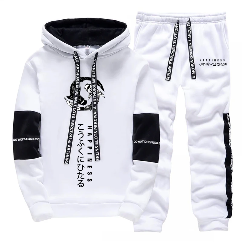 Setelan Olahraga Pria Modis, H - Street Fashion Clothing ulasan dan harga