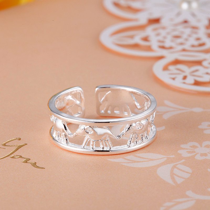 Cincin Gajah Perak Sterling 92 - Street Fashion Rings ulasan dan harga