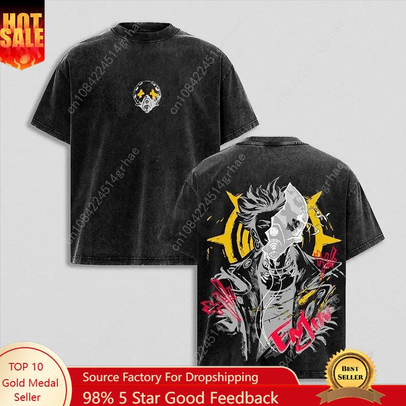 Gachiakuta Vintage Anime Washe - Street Fashion Anime ulasan dan harga