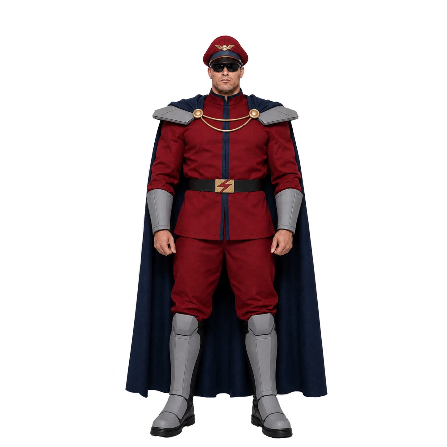 Kostum Cosplay M.Bison dari Ga - Street Fashion Anime ulasan dan harga