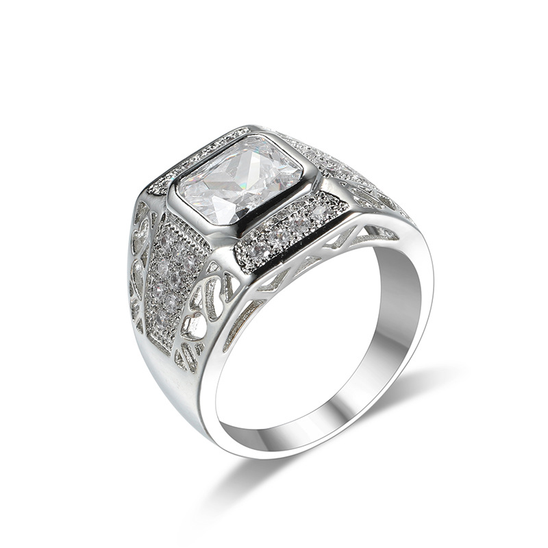 Cincin Hip Hop Perak Sterling  - Street Fashion Rings ulasan dan harga