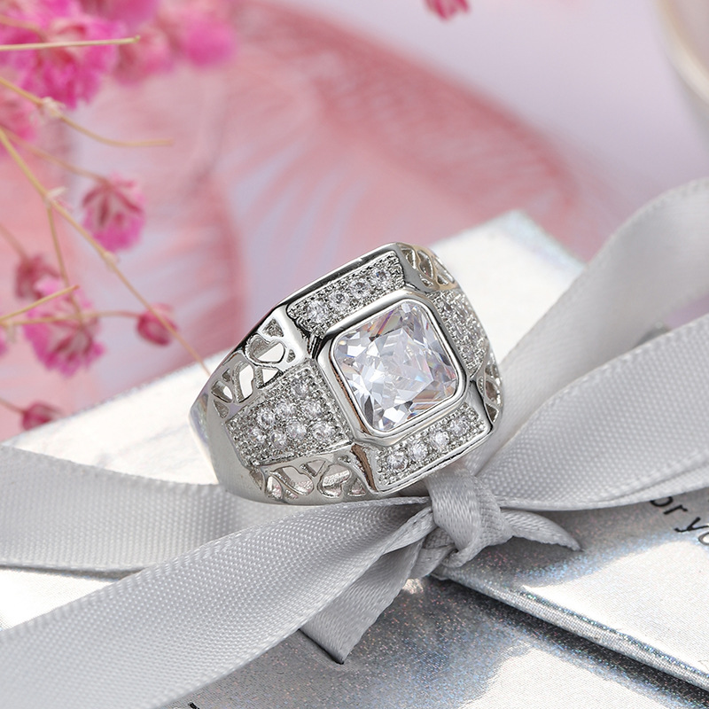 Cincin Hip Hop Perak Sterling  - Street Fashion Rings ulasan dan harga
